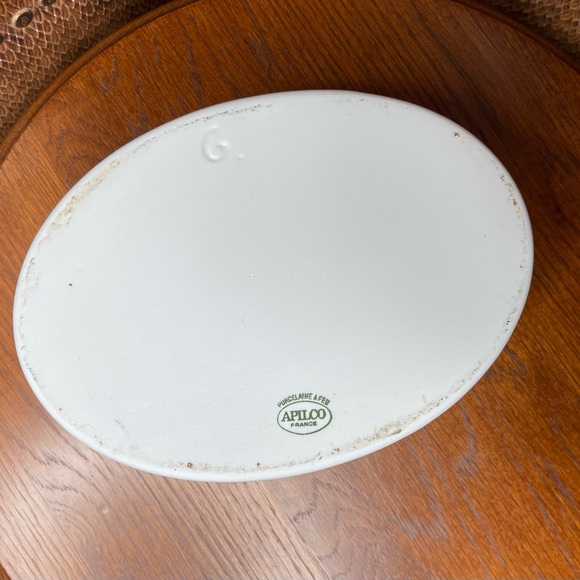 Apilco Rabbit Porcelain Covered Casserole. - Picture 6 of 6